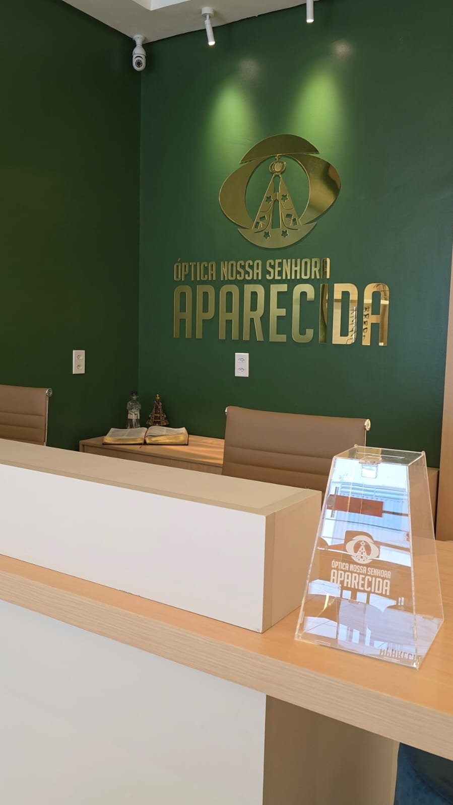 Atendimento na Óptica Nossa Senhora Aparecida em Lavras da Mangabeira
